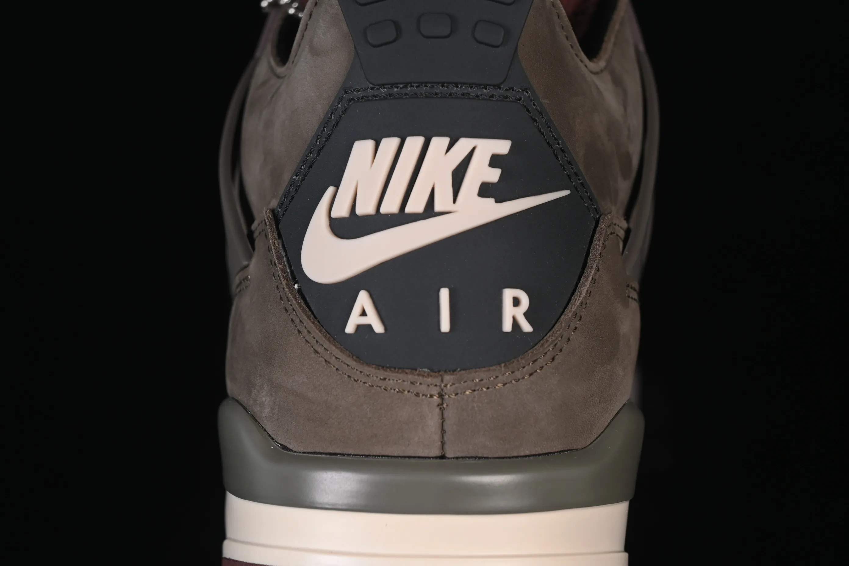 All categories Air Jordan Jordan series basketball shoes Air Jordan 4 A Ma Maniere x Air Jordan 4 Rerto "Dark Mocha" AJ4 Joe 4 Mocha Brown IF3102-200